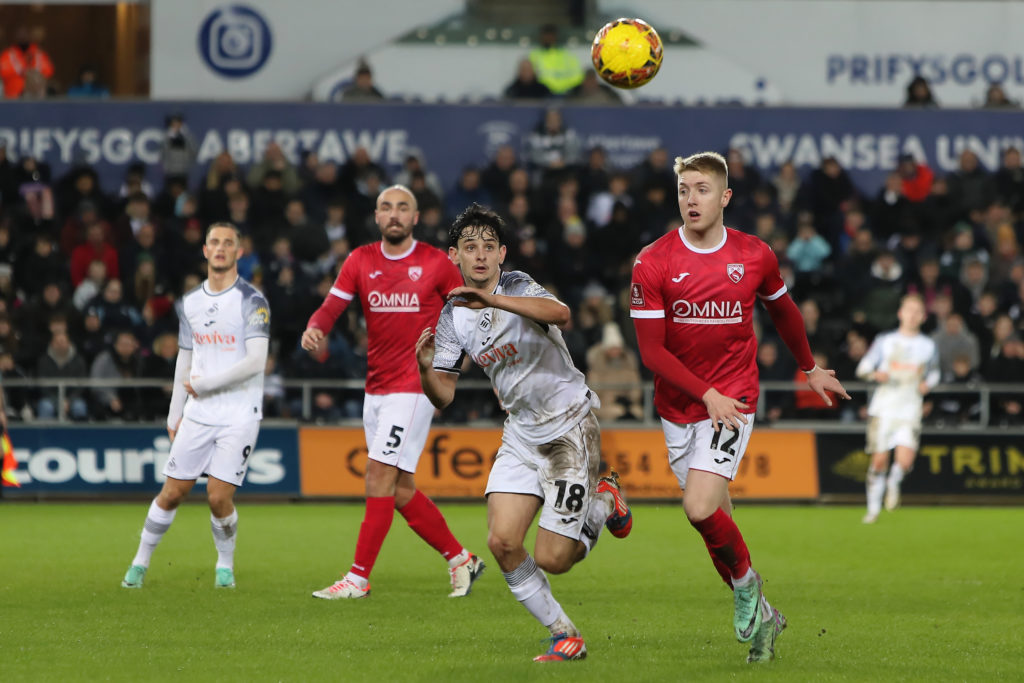 Swansea City v Morecambe - Emirates FA Cup Third Round