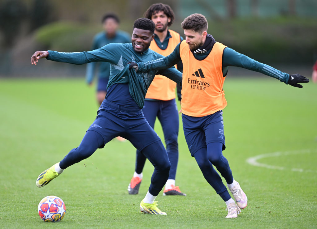 Arsenal Training Session - UEFA Champions League 2023/24