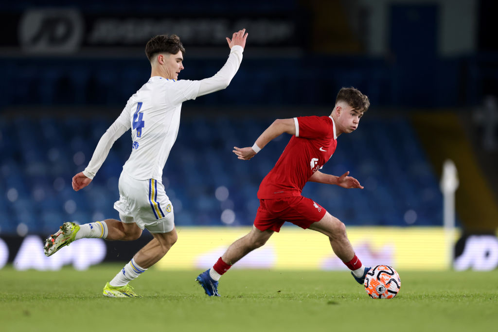 Leeds United v Liverpool - FA Youth Cup Quarter Final