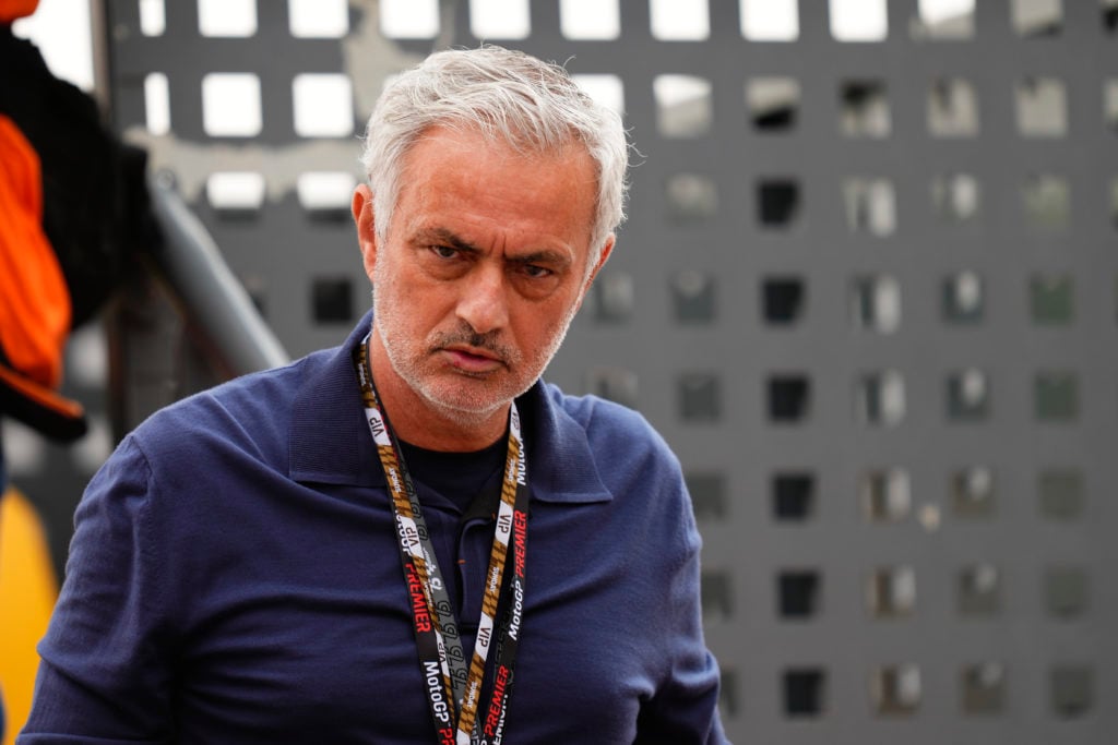 Jose Mourinho during the race day of the Grande Premio Tissot de Portugal at Autodromo do Algarve on March 24, 2024 in Lagoa, Algarve, Portugal.