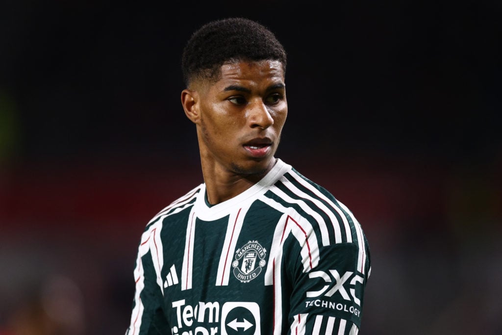 Ian Wright Marcus Rashford Harry Maguire Raphael Varane Manchester UNited