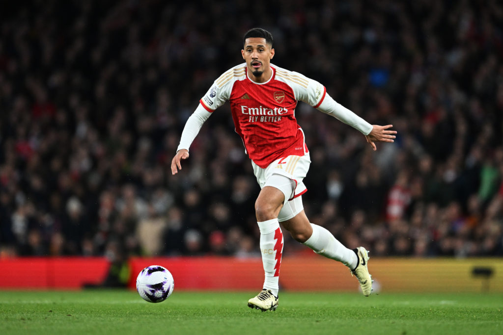 William Gallas William Saliba Arsenal