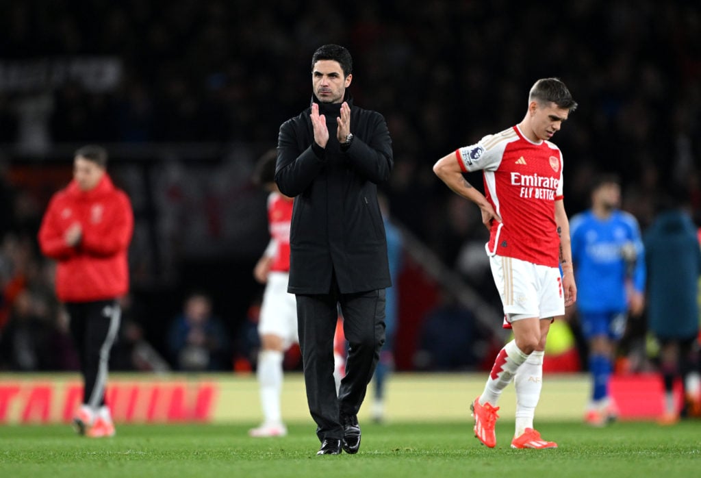 Mikel Arteta Emile Smith Rowe Arsenal