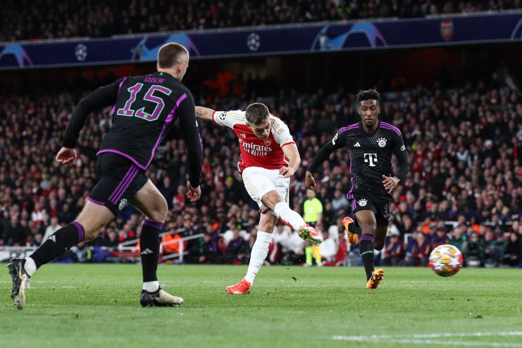 Arsenal FC v FC Bayern M¸nchen: Quarter-final First Leg - UEFA Champions League 2023/24