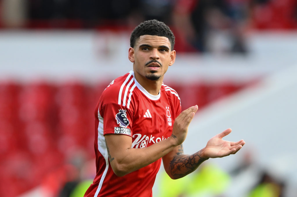Nottingham Forest midfielder Morgan Gibbs-White