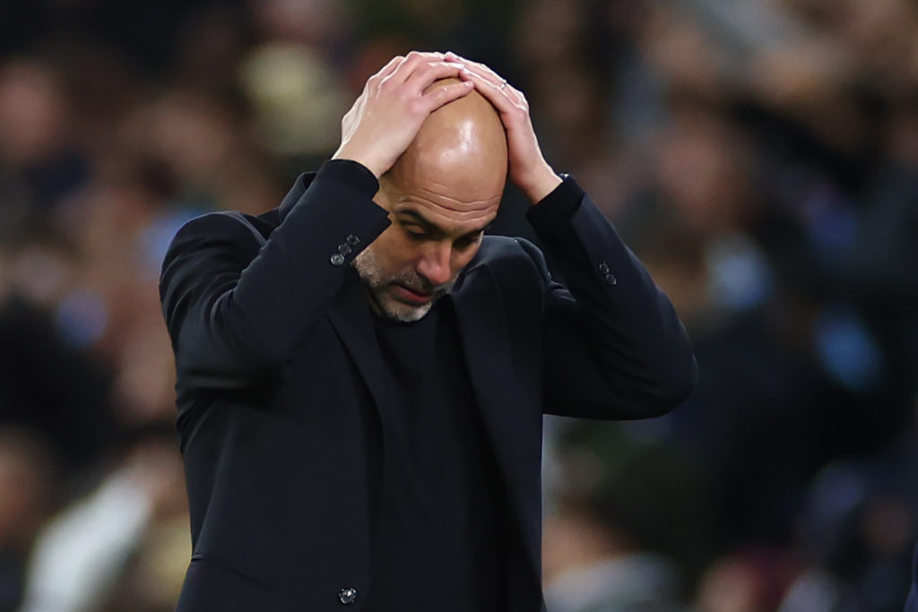 Pep Guardiola Cole Palmer Manchester City