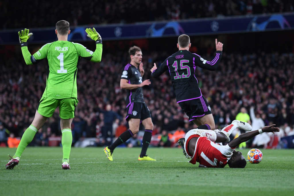 Arsenal FC v FC Bayern München: Quarter-final First Leg - UEFA Champions League 2023/24