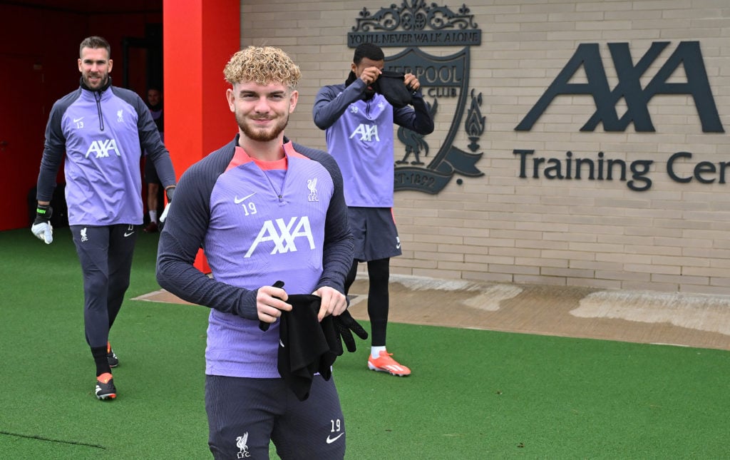 Liverpool FC  Training Session And Press Conference - UEFA Europa League 2023/24