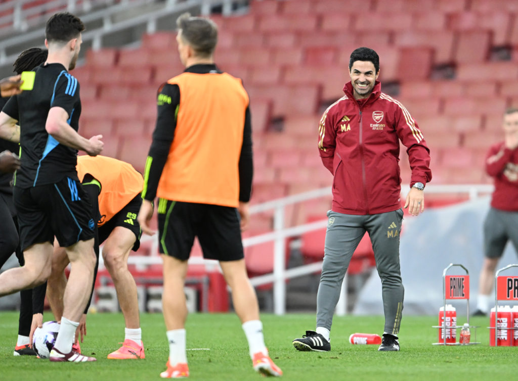 Arsenal FC Training Session
