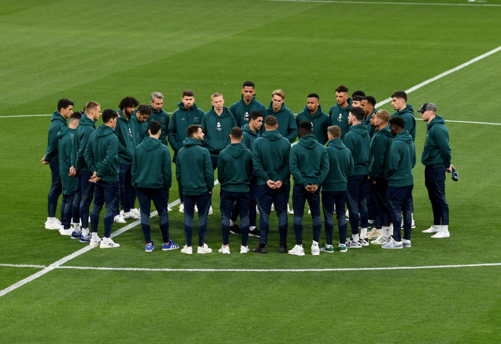 Arsenal Press Conference - UEFA Champions League 2023/24