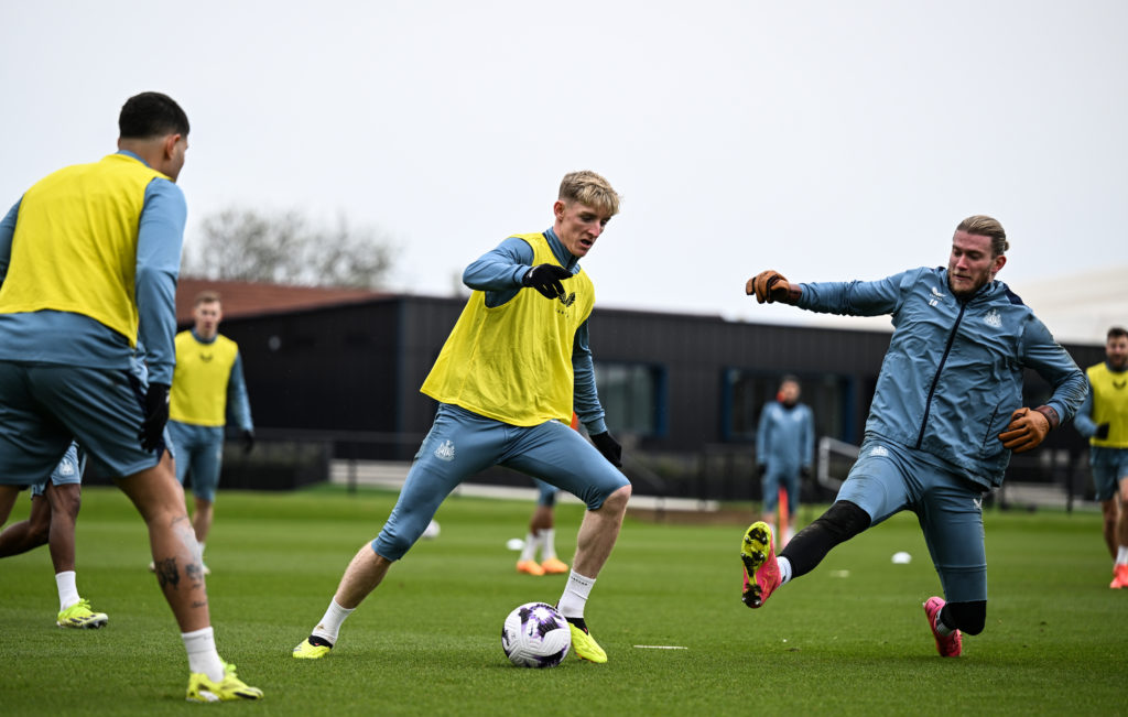 Newcastle United Training Session