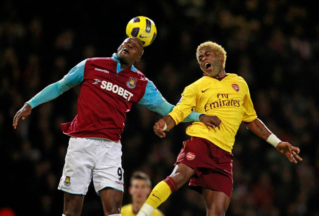 West Ham United's English striker Carlto