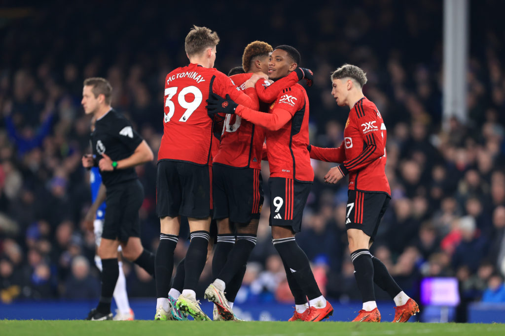 Everton FC v Manchester United - Premier League