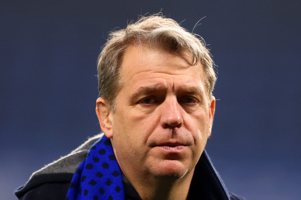 Todd Boehly at Stamford Bridge