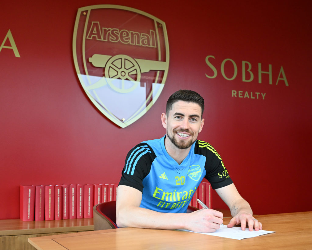 Jorginho signs contract extension at Arsenal FC