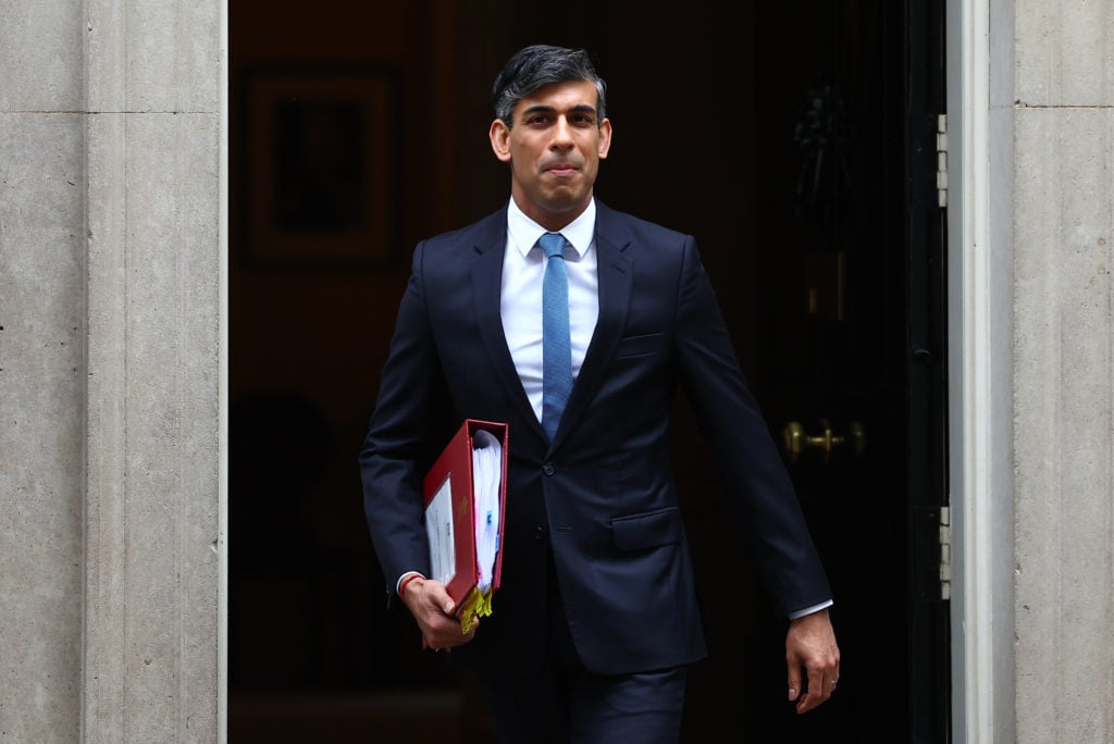 Rishi Sunak Attends PMQs
