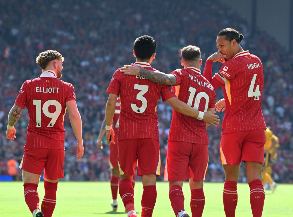 Liverpool FC v Wolverhampton Wanderers - Premier League