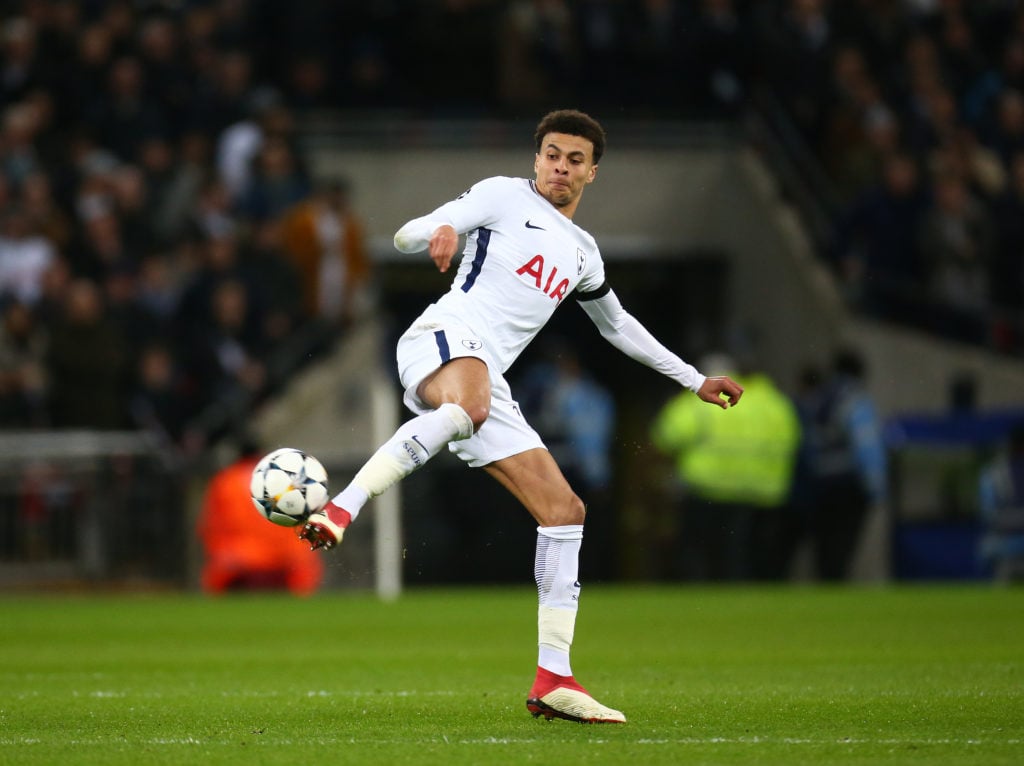 Tottenham Hotspurs Dele Alli during the UEFA Champions League round at 16 2.