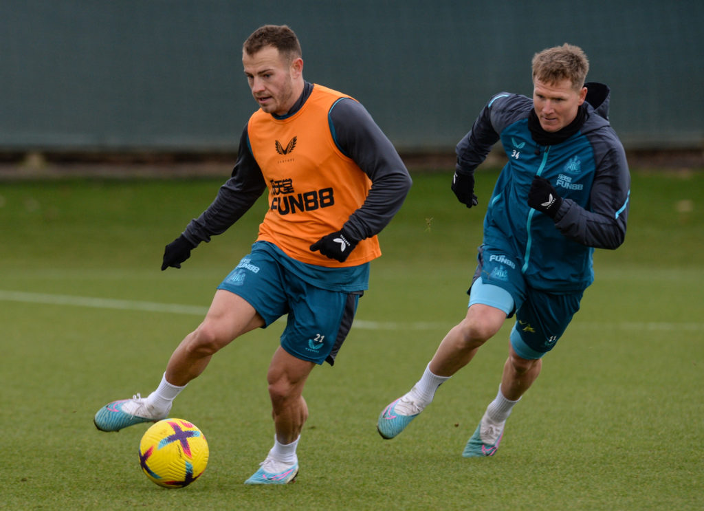 Newcastle United Training Session