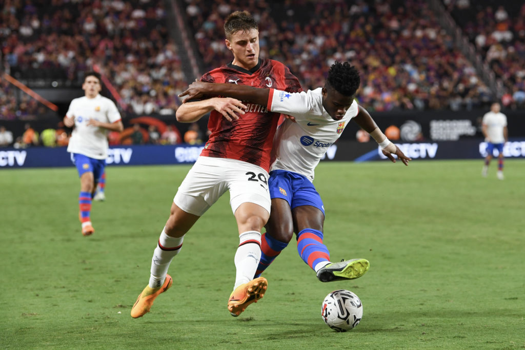 AC Milan v FC Barcelona - Preseason Friendly