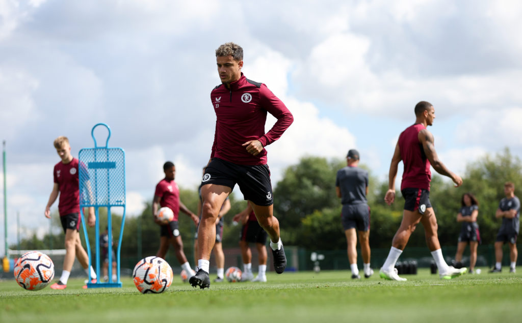 Aston Villa Training and Press Conference