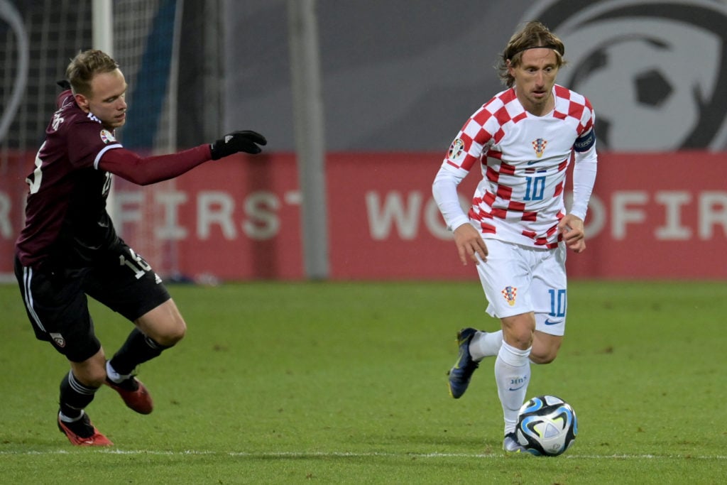 Latvia v Croatia: Group D - UEFA EURO 2024 European Qualifiers