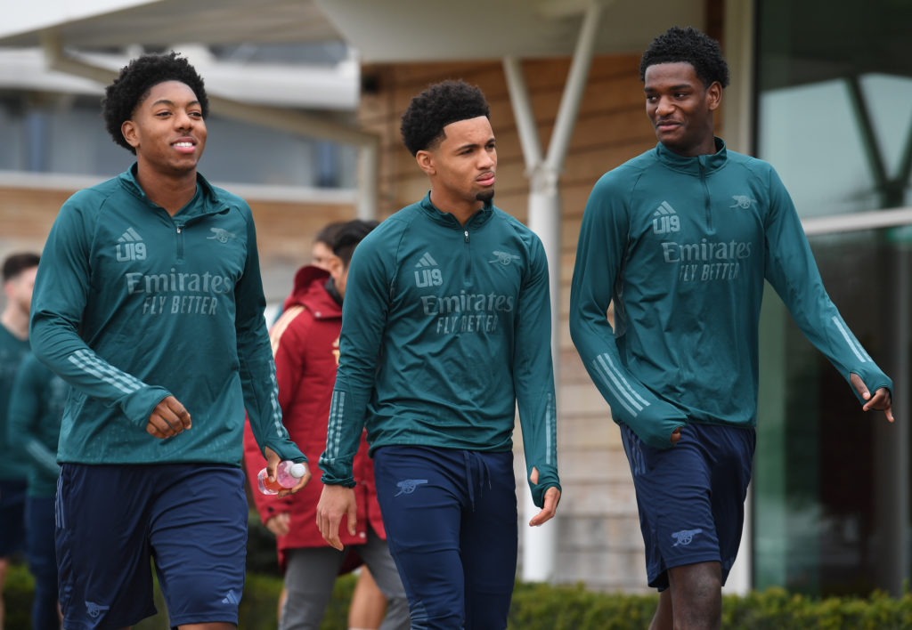 Arsenal Training Session - UEFA Champions League 2023/24