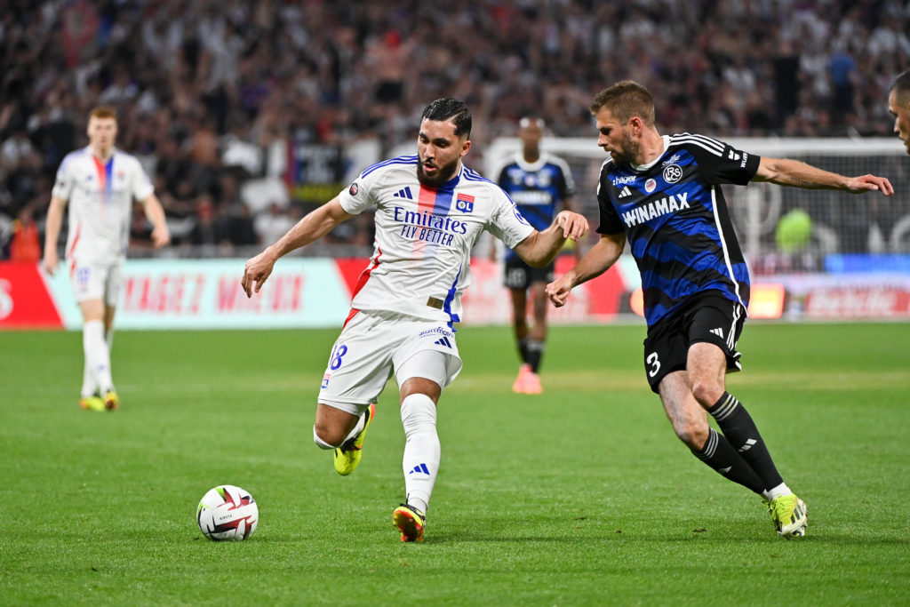 Olympique Lyonnais v RC Strasbourg Alsace - Ligue 1 Uber Eats 2023/2024