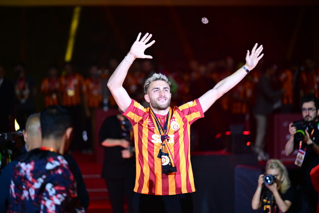 Galatasaray celebrates its Turkish Super Lig championship