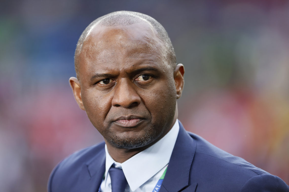 Patrick Vieira says Arsenal once had a £2m midfielder who could have ...