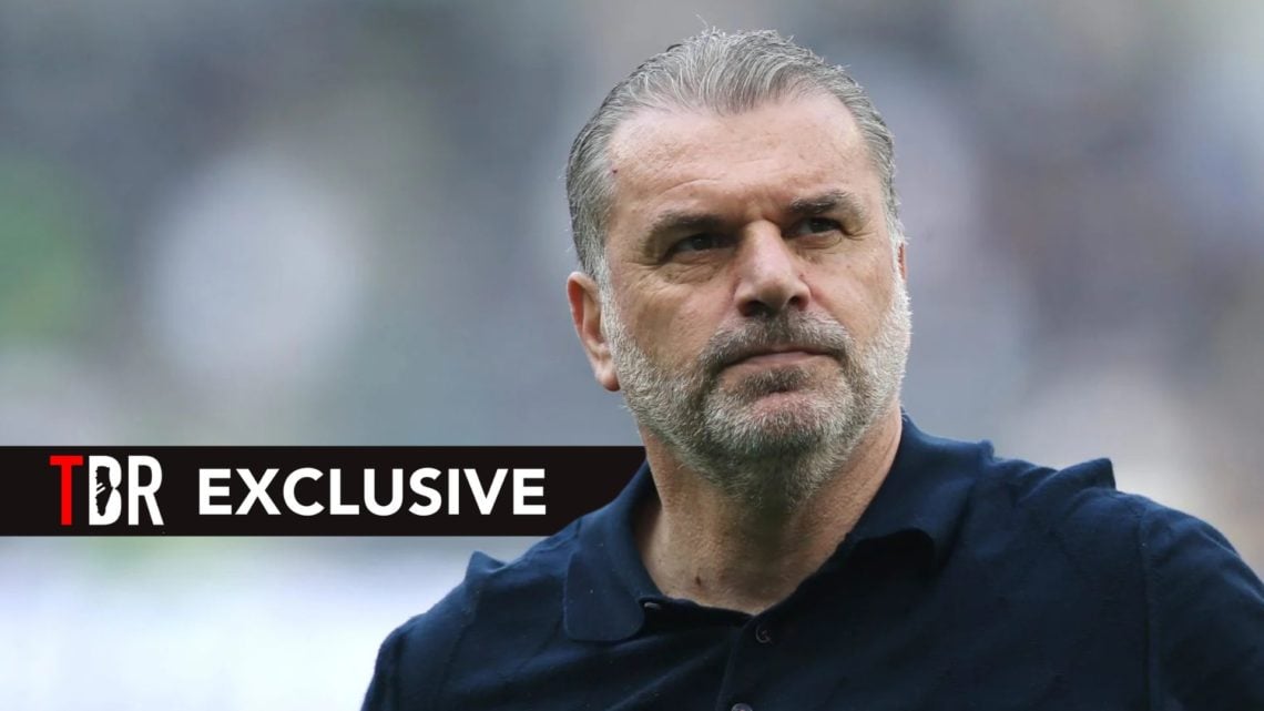 Ange Postecoglou Manager of Tottenham Hotspur during the Premier League match between Tottenham Hotspur and Burnley FC at Tottenham Hotspur Stadium...