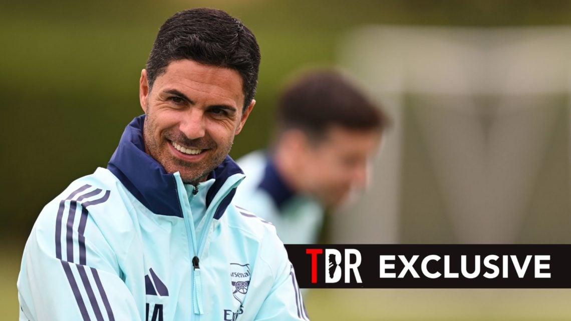 Arsenal manager Mikel Arteta during a training session at Sobha Realty Training Centre