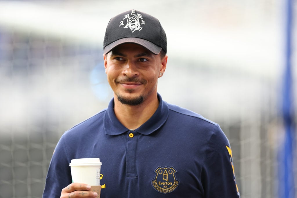 Dele Alli of Everton during the Premier League match between Everton FC and Arsenal FC at Goodison Park on September 17, 2023 in Liverpool, United ...