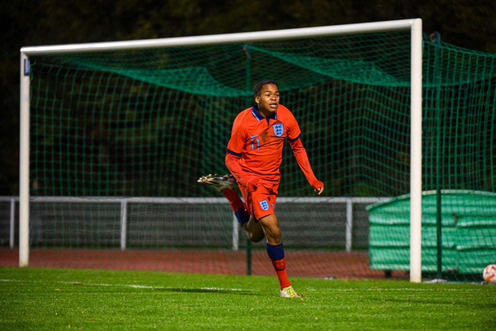 France U16 v England U16 - friendly match