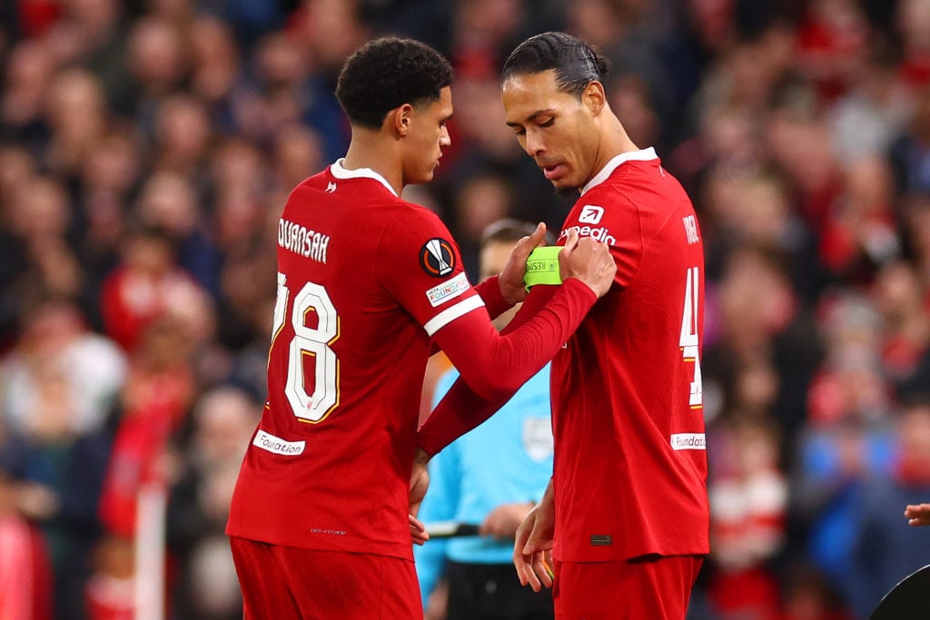 Virgil van Dijk offers update on his Liverpool future immediately after ...