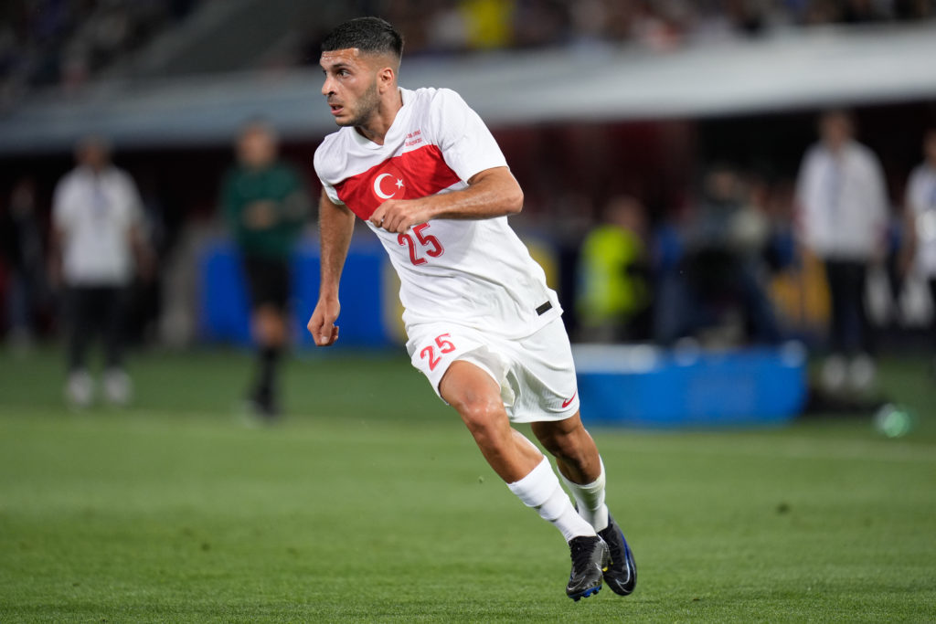 Oguz Aydin of Turkiye during the International Friendly match between Italy and Turkiye at Stadio Renato Dall'Ara on June 4, 2024 in Bologna, Italy