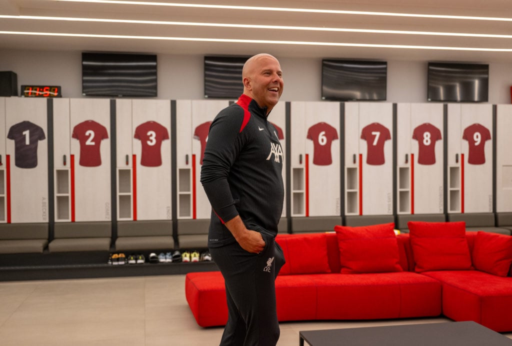 (THE SUN OUT, THE SUN ON SUNDAY OUT) Arne Slot new first team manager of Liverpool Football Club at AXA Training Centre on June 19, 2024 in Kirkby,...