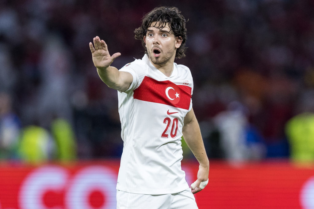 Ferdi Kadioglu  during the UEFA Euro 2024 Quarter Final match between Netherlands v Turkey, at the stadium in Berlin, Germany, on July 6, 2024.