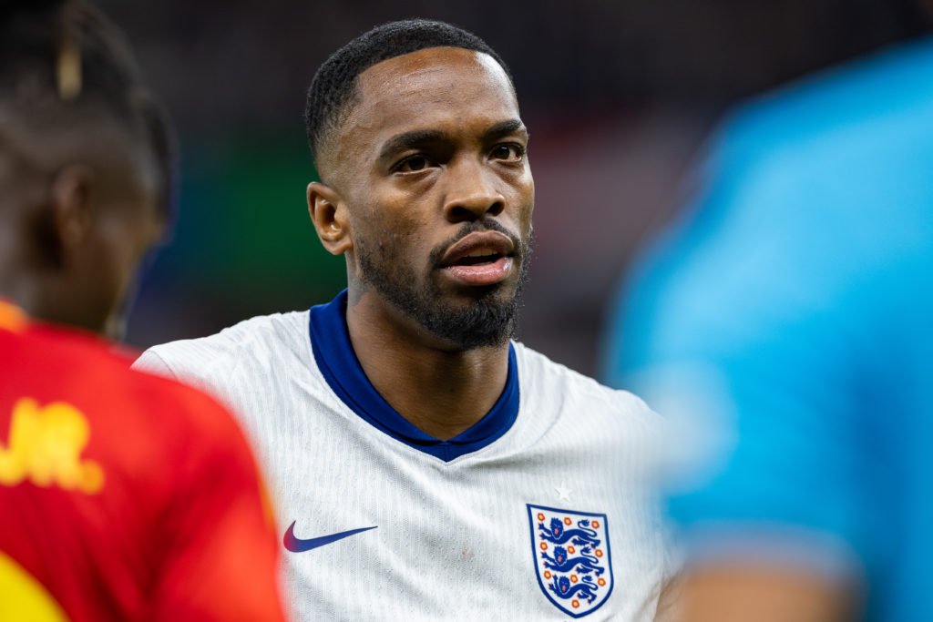 Ivan Toney of England seen in action during the UEFA EURO
