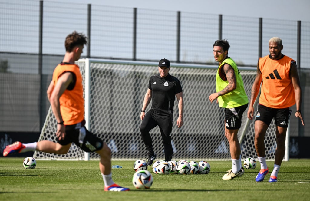 Newcastle United Pre-Season Training Session