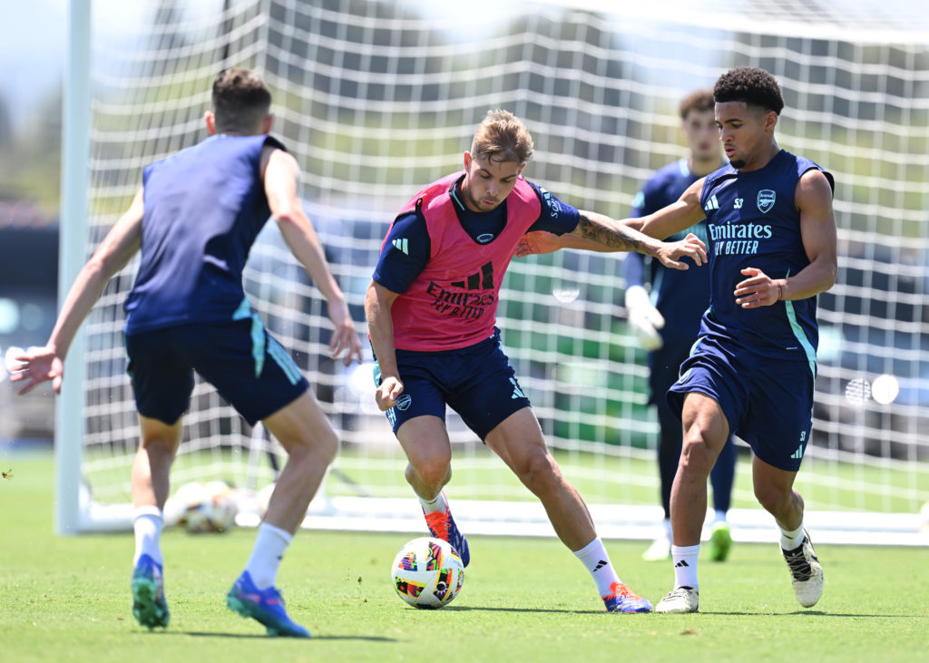 Arsenal Training Session