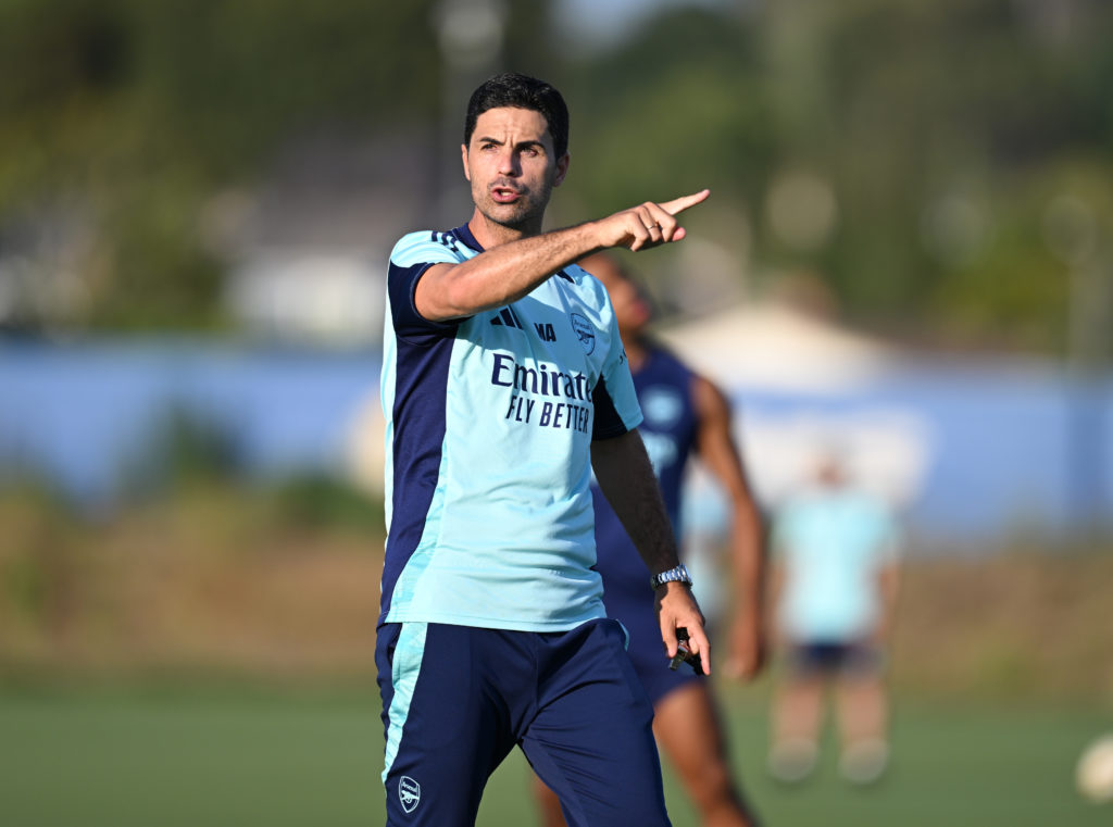 'Really sharp and really prepared': Arteta says 22-year-old Arsenal talent has looked great in pre-season training