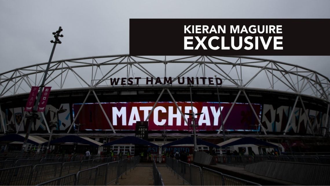 London Stadium pictured during the Premier League match between West Ham United and Chelsea at the London Stadium, Stratford on Saturday 11th Febru...