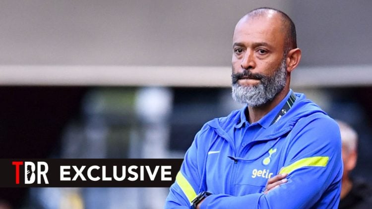 Nuno Espírito Santo (entraineur TOTTENHAM) during the UEFA Europa Conference League atcha between Rennes and Tottenham at Roazhon Park on September...