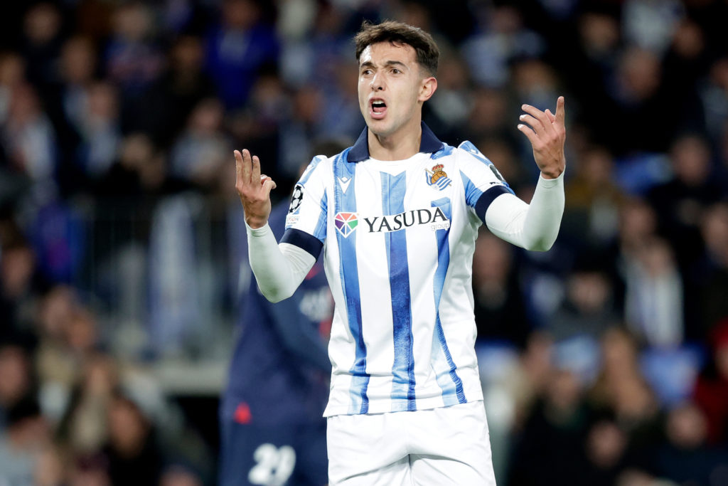 Real Sociedad v Paris Saint Germain - UEFA Champions League
