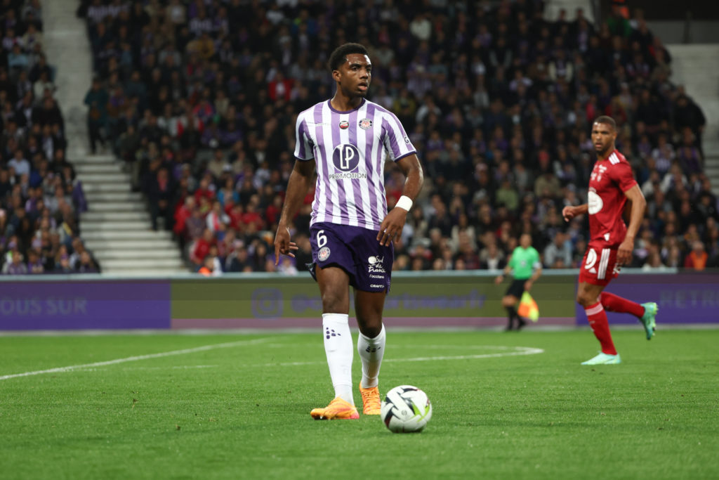 Toulouse FC v Stade Brestois 29 - Ligue 1 Uber Eats 2023/2024