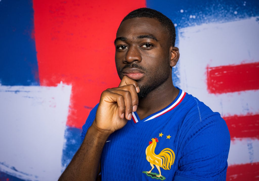 Youssouf Fofana of France poses for a portrait during the France Portrait session ahead of the UEFA EURO 2024 Germany on June 13, 2024 in Bad Lipps...