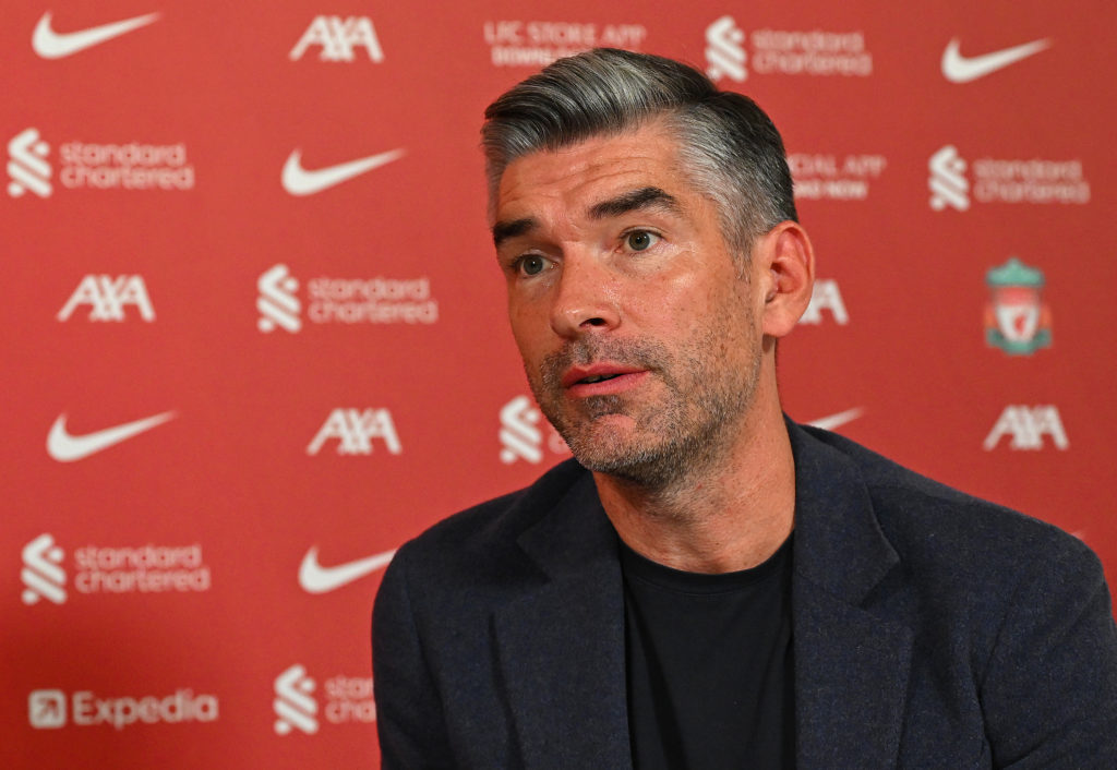 Liverpool director of football Richard Hughes