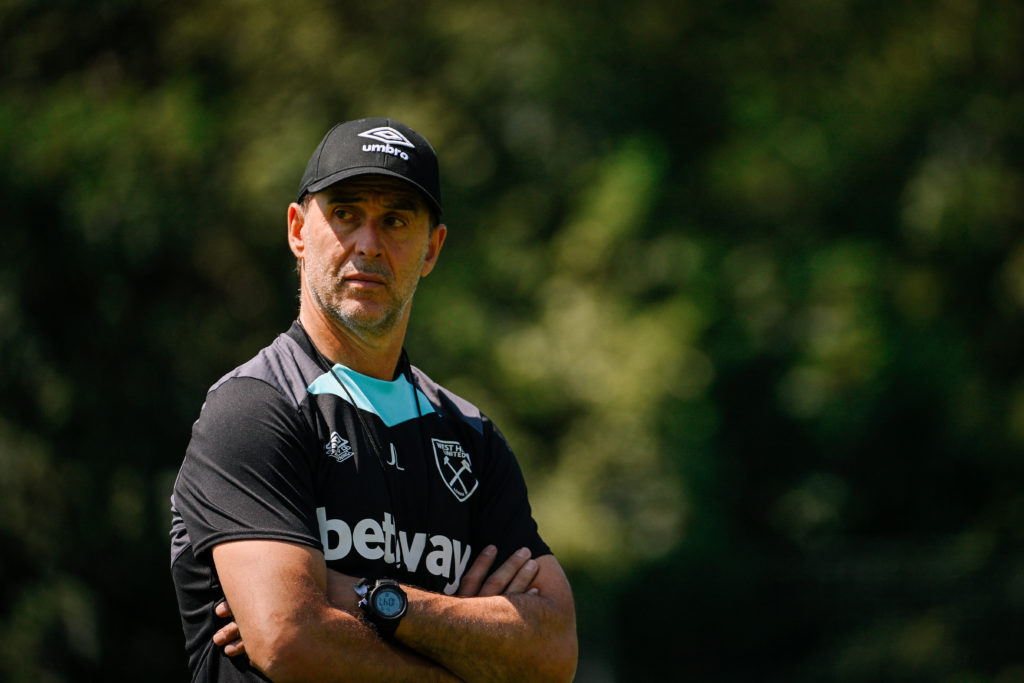 West Ham Unitd Pre-Season Training Session