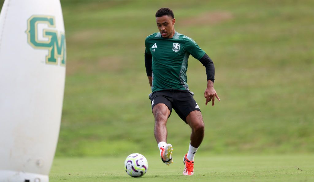 Aston Villa Pre-Season Training Session